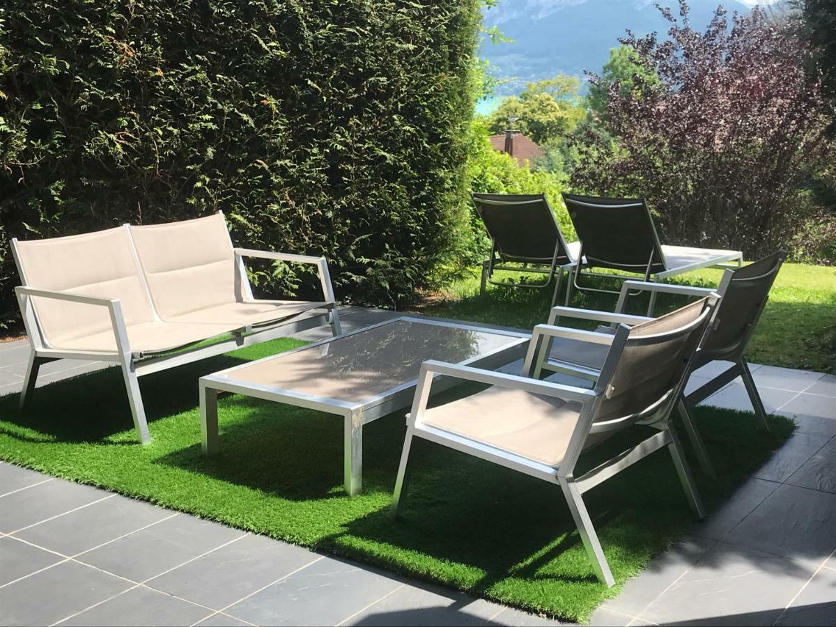 Appartement Sevrier Terrasse Et Jardin Sévrier Exterior foto